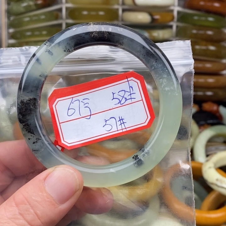 未镶嵌蛇纹石玉手绳