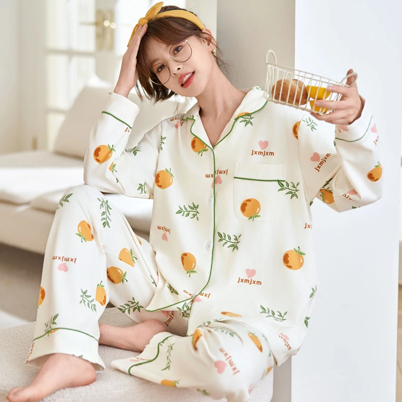 睡衣女秋冬新款2025年长袖网红爆款女士可外穿休闲大码家居服套装