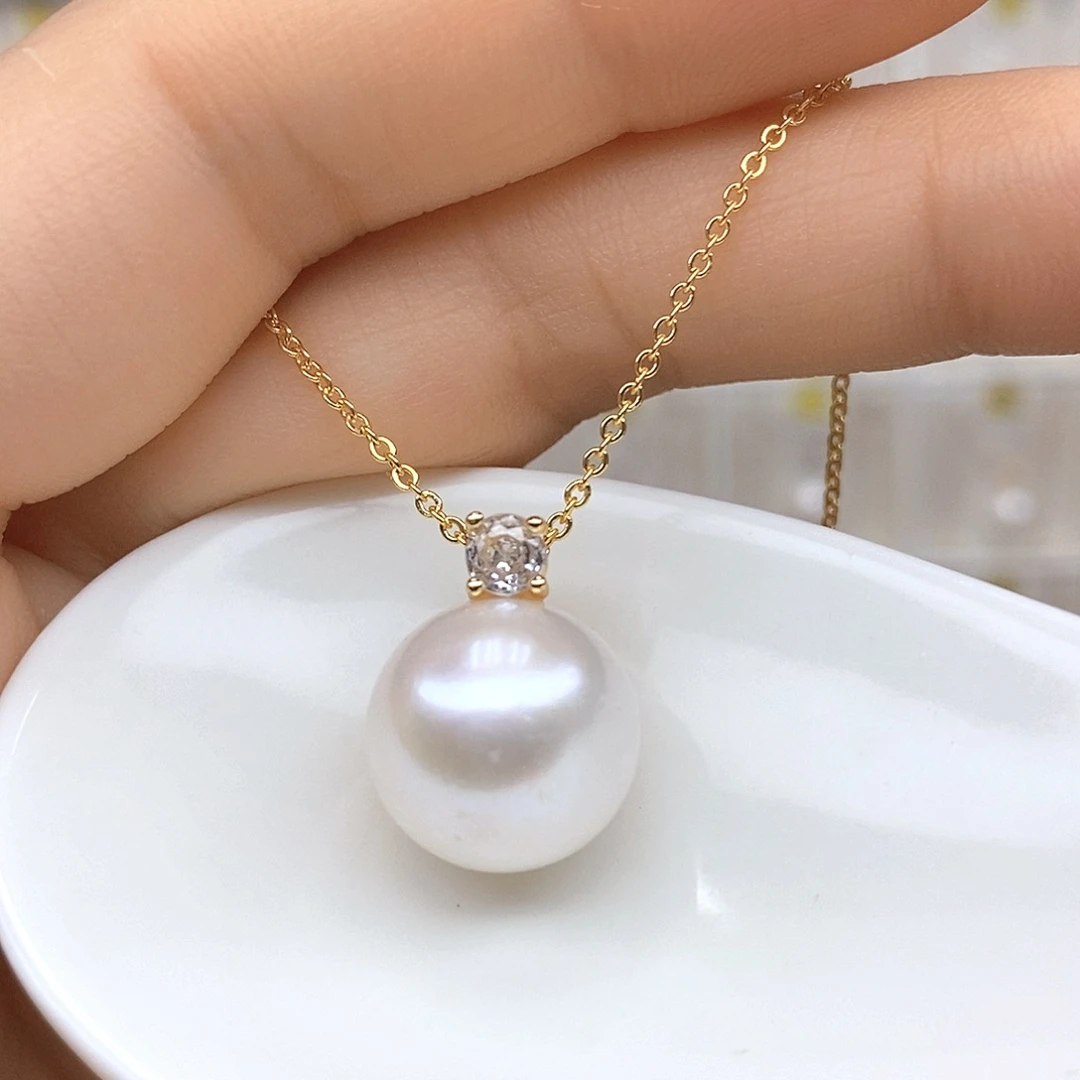 淡水珍珠合金颈饰