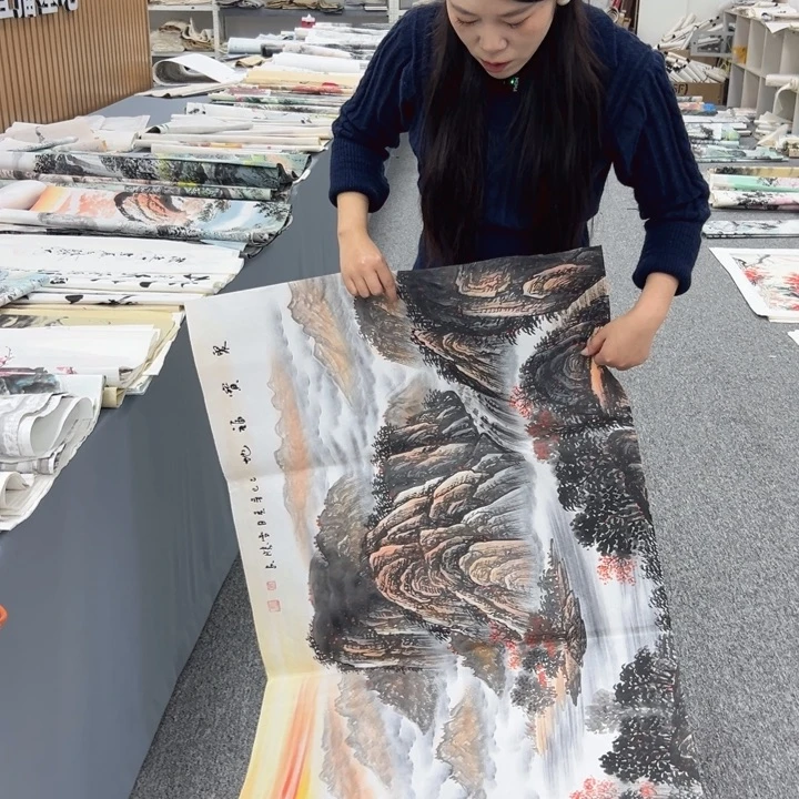 国画纯手绘字画作品欣赏