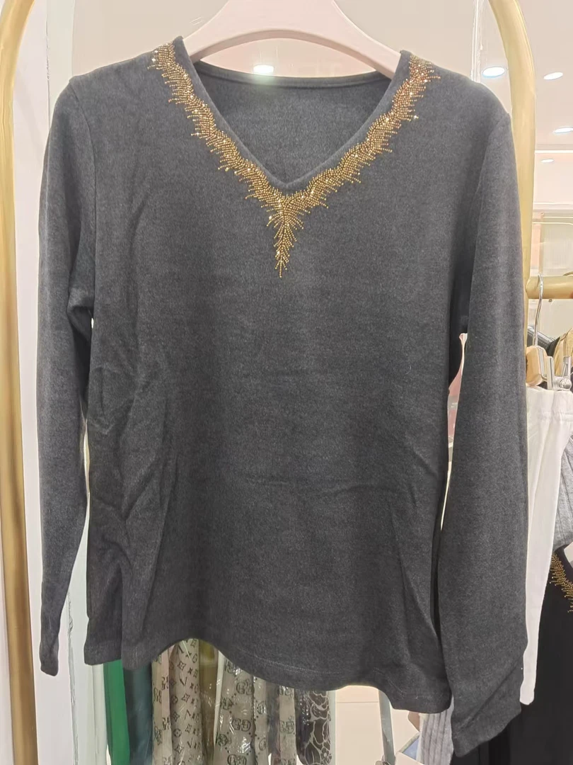 女士时尚羊绒打底衫5972