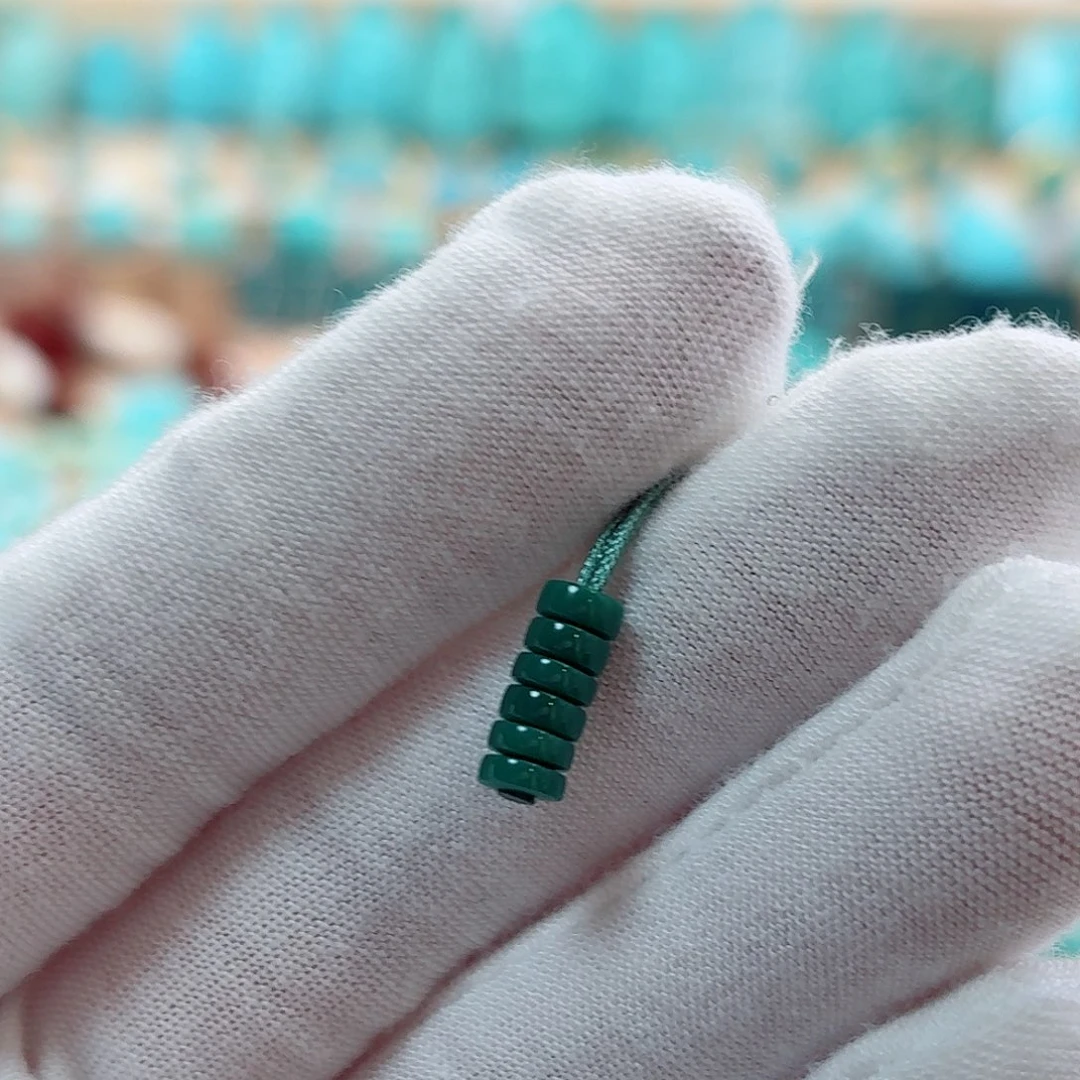 绿松石18K金镶嵌珠宝奇石