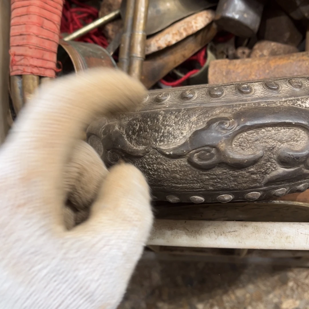 清***影一物一图，工艺品。