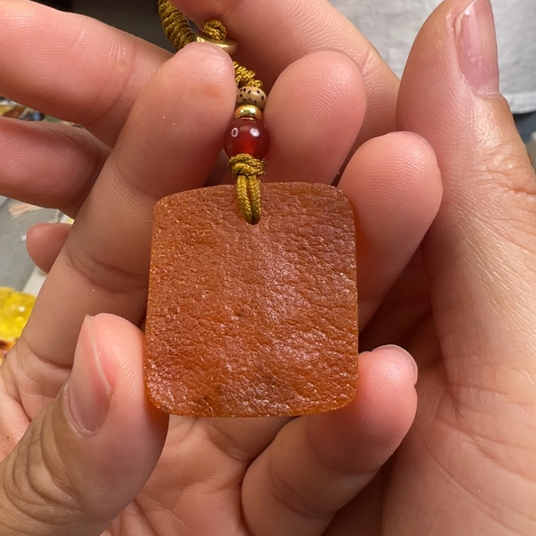 裸石琥珀未镶嵌微瑕