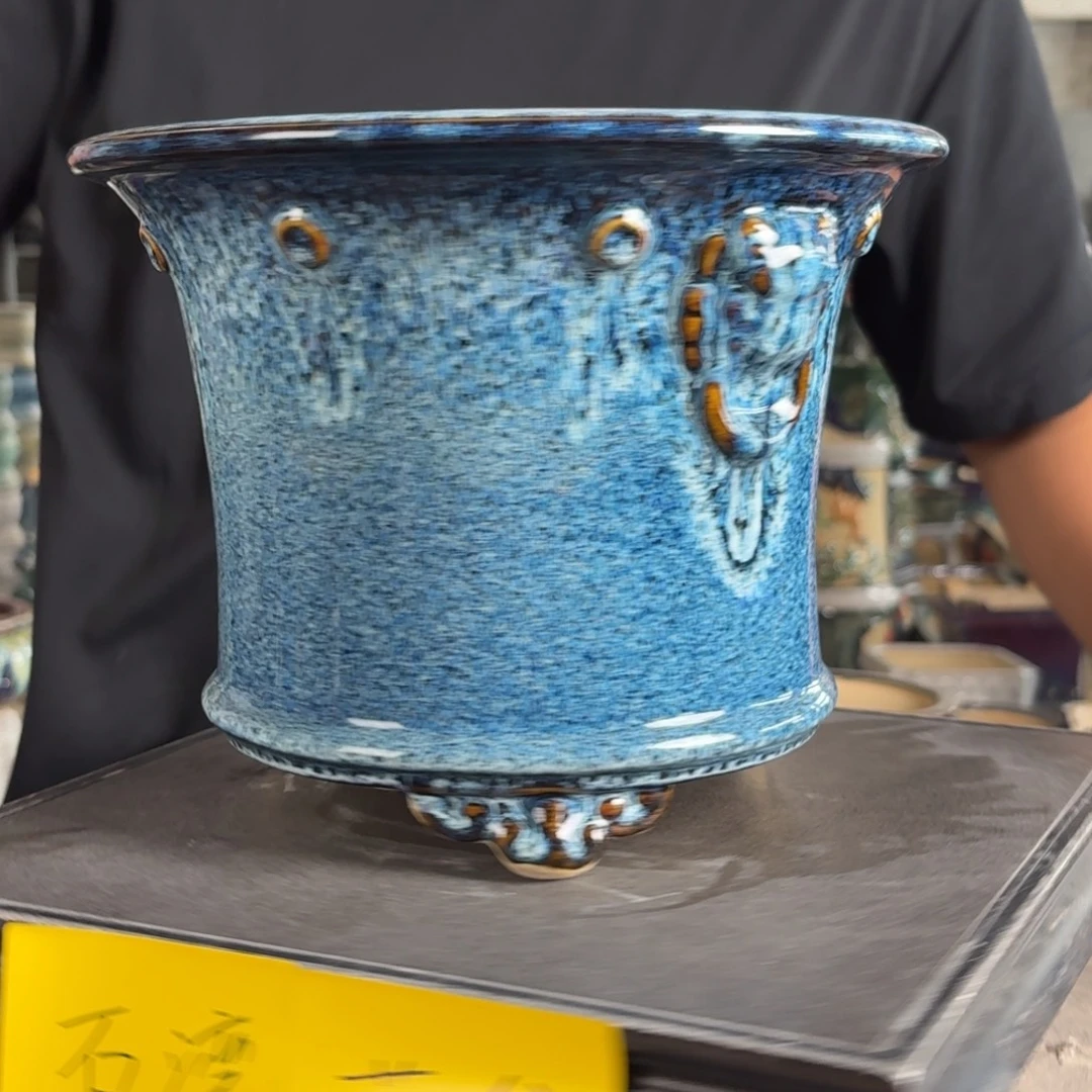 。一风堂石湾花盆 内20*17