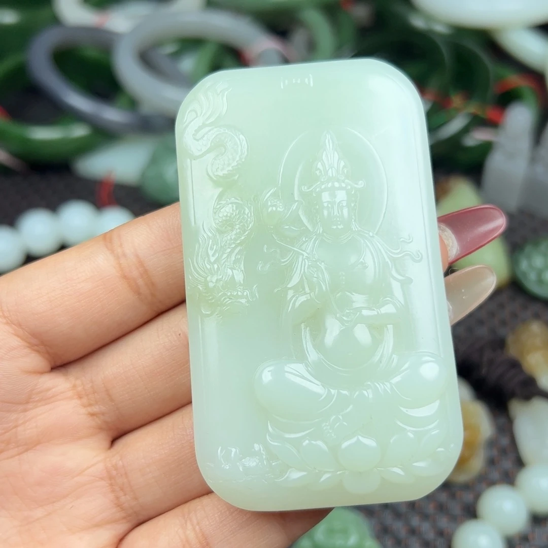 和田玉手串未镶嵌