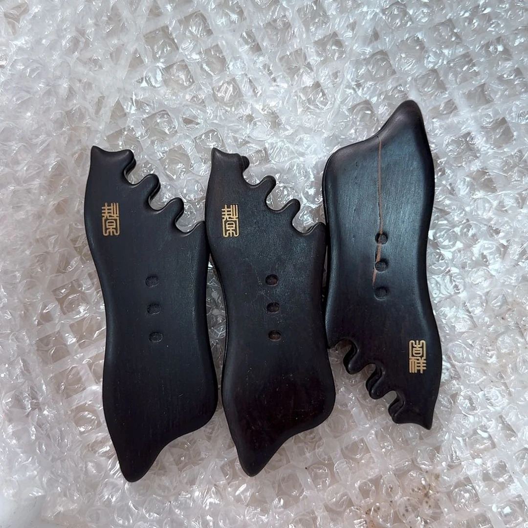 紫光檀小号面部放松工具瑕疵