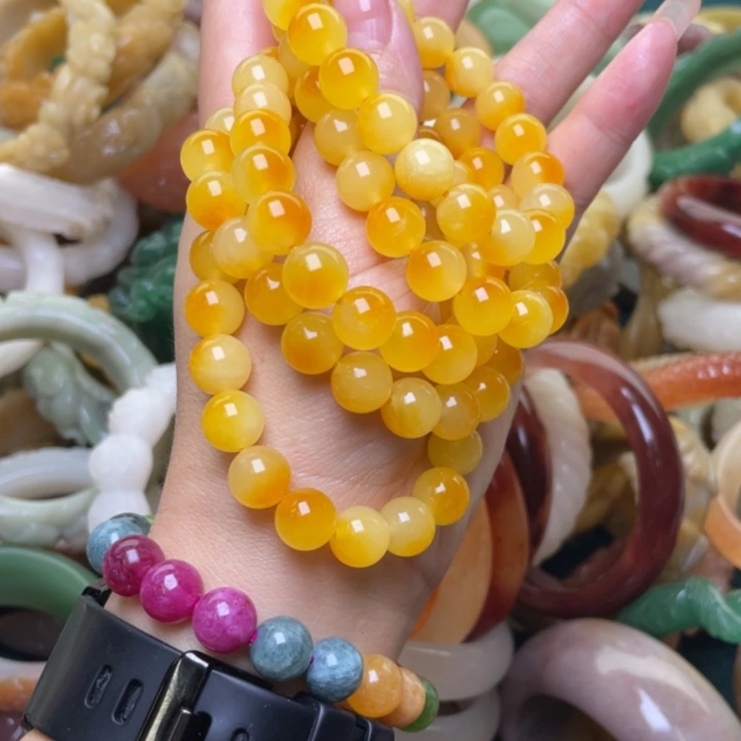 【闪购商品】未镶嵌手镯（圆镯）石英质玉