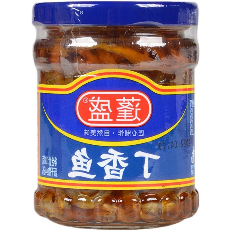 正宗蓬盛简盛特产丁香鱼下饭风味零食鱼干拌饭拌粥腌制鱼小鱼罐头