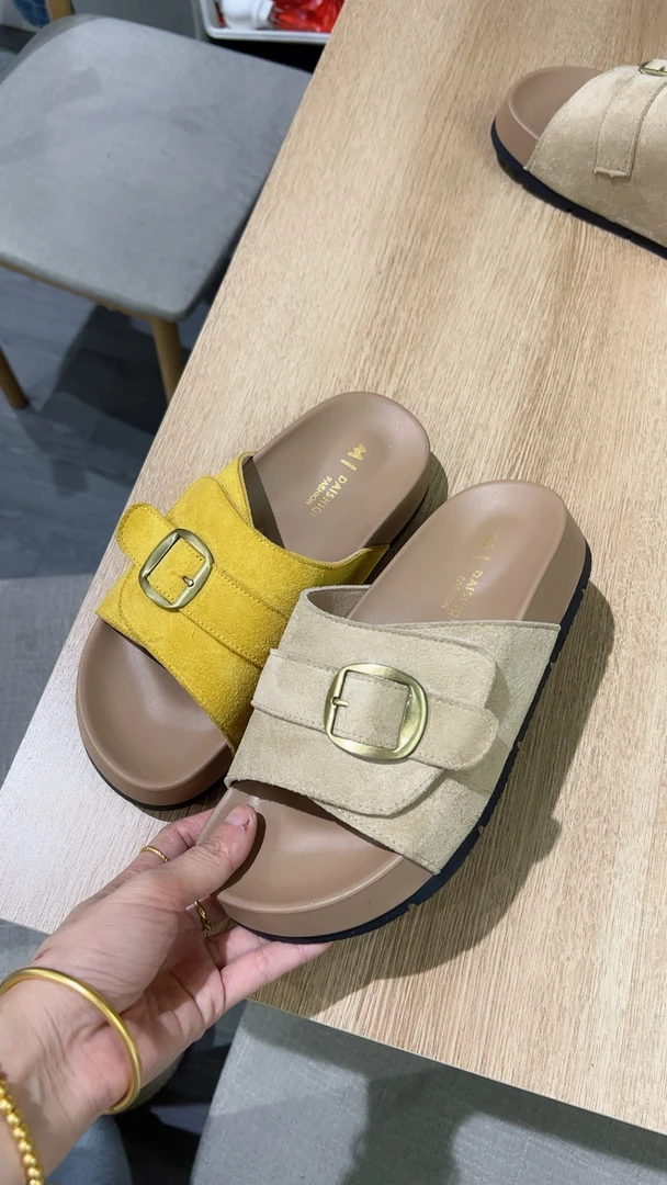 夏季新款。厚底勃肯鞋拖鞋女外穿复古网红超火百搭