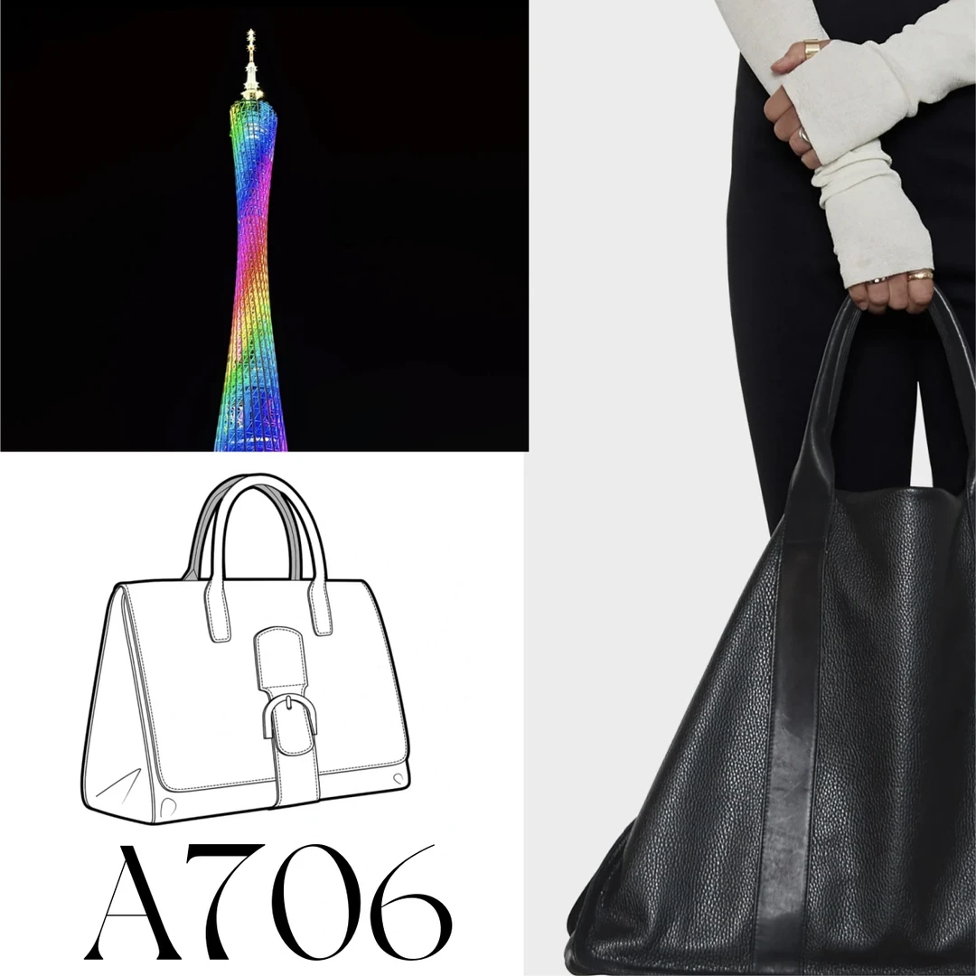 【A706】2025年新款大容量女包时尚百搭多功能女包