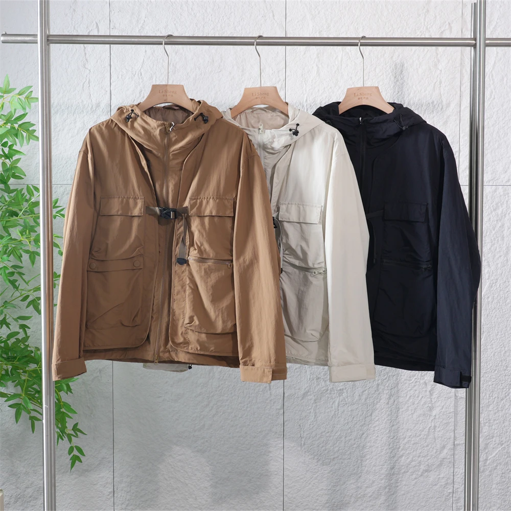 秋季一衣多穿男士可拆卸夹克时尚连帽休闲真两件外套ZJ224/88251