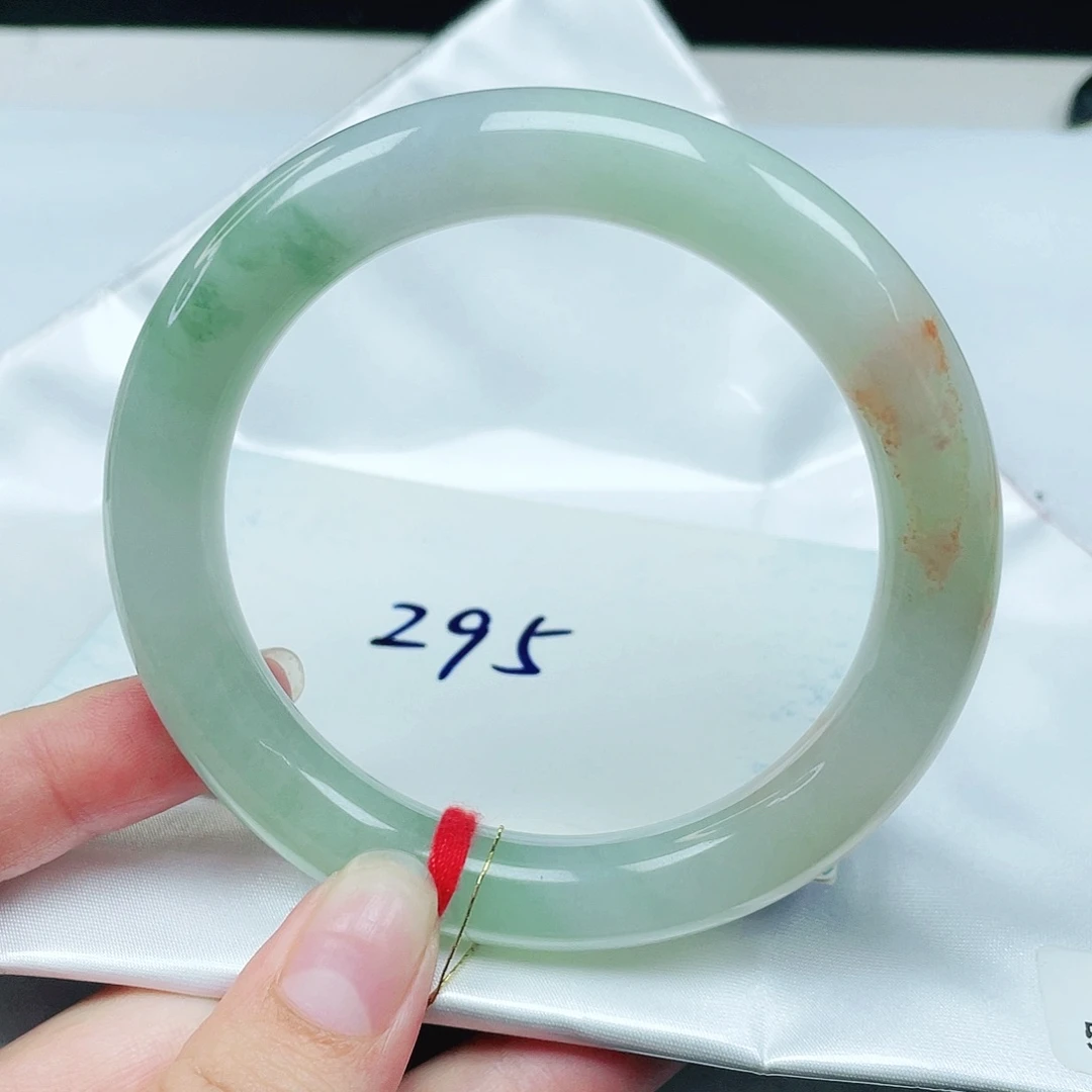 翡翠未镶嵌手镯（圆镯）圆条59