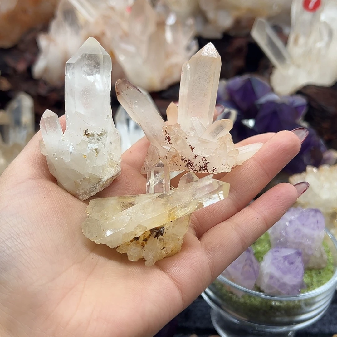 九***月水晶银S925镶嵌珠宝半成品