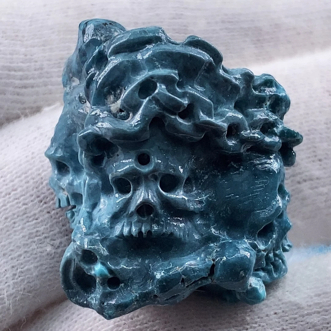 绿松石未镶嵌珠宝奇石