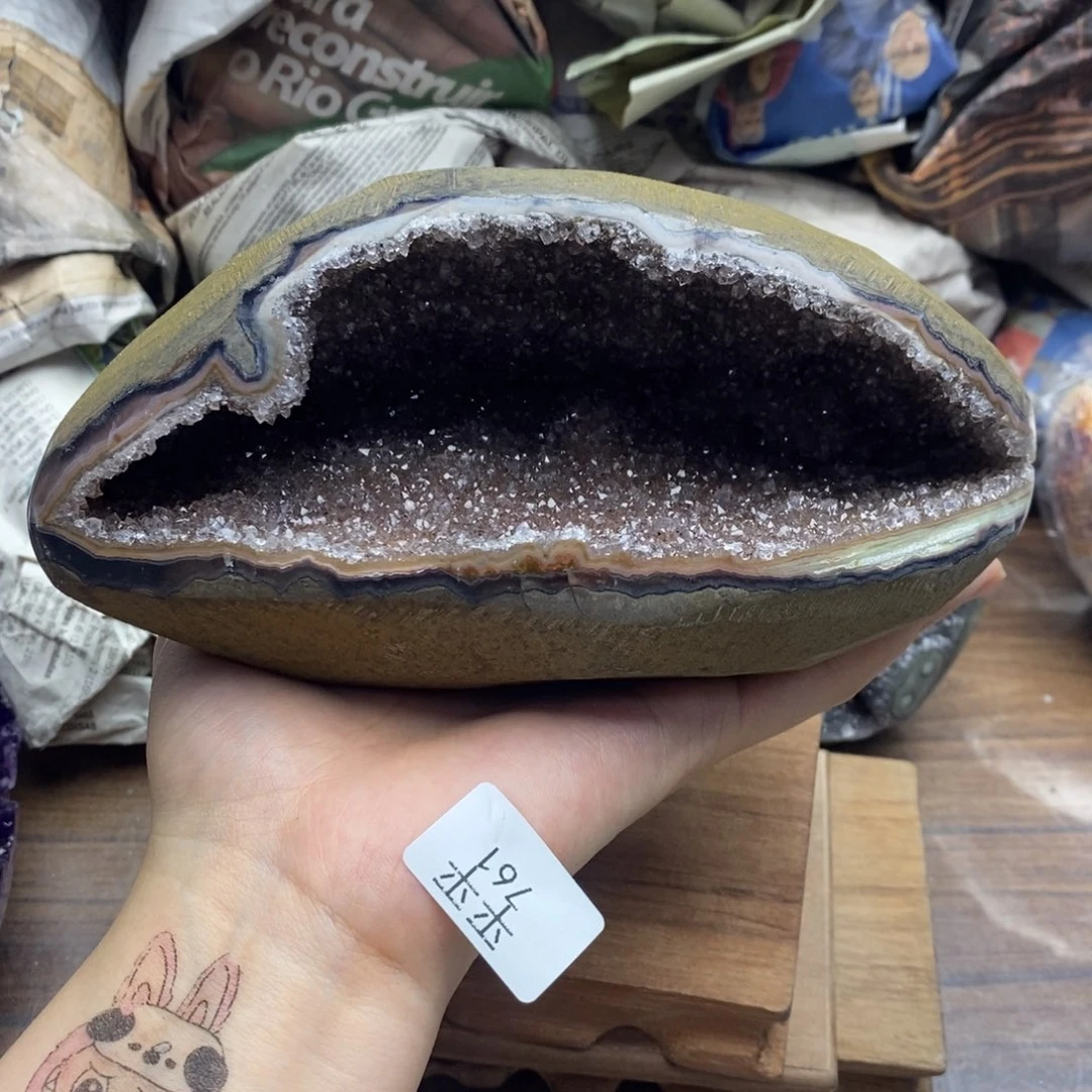紫晶珠宝半成品未镶嵌