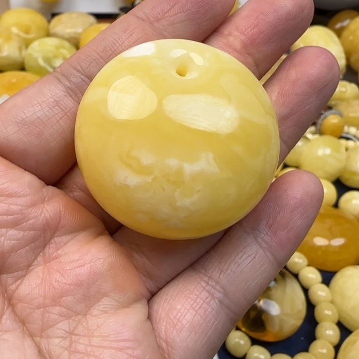 蜜蜡未镶嵌颈饰天然蜜蜡