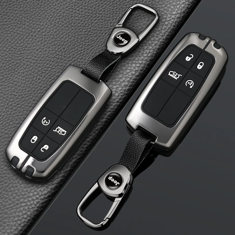 适用吉普指南者钥匙套jeep指挥官自由光自由侠大切诺基汽车包扣壳