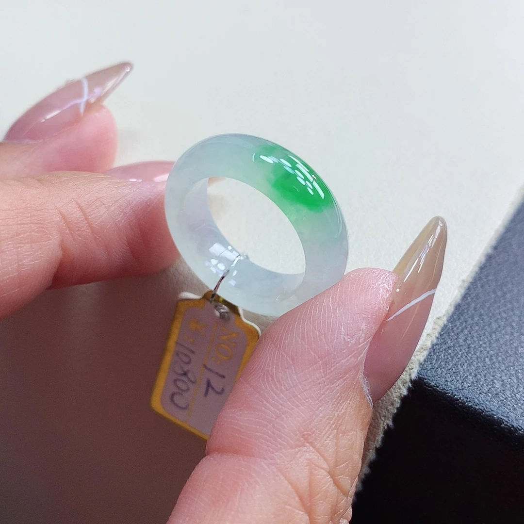 翡翠戒指未镶嵌12号