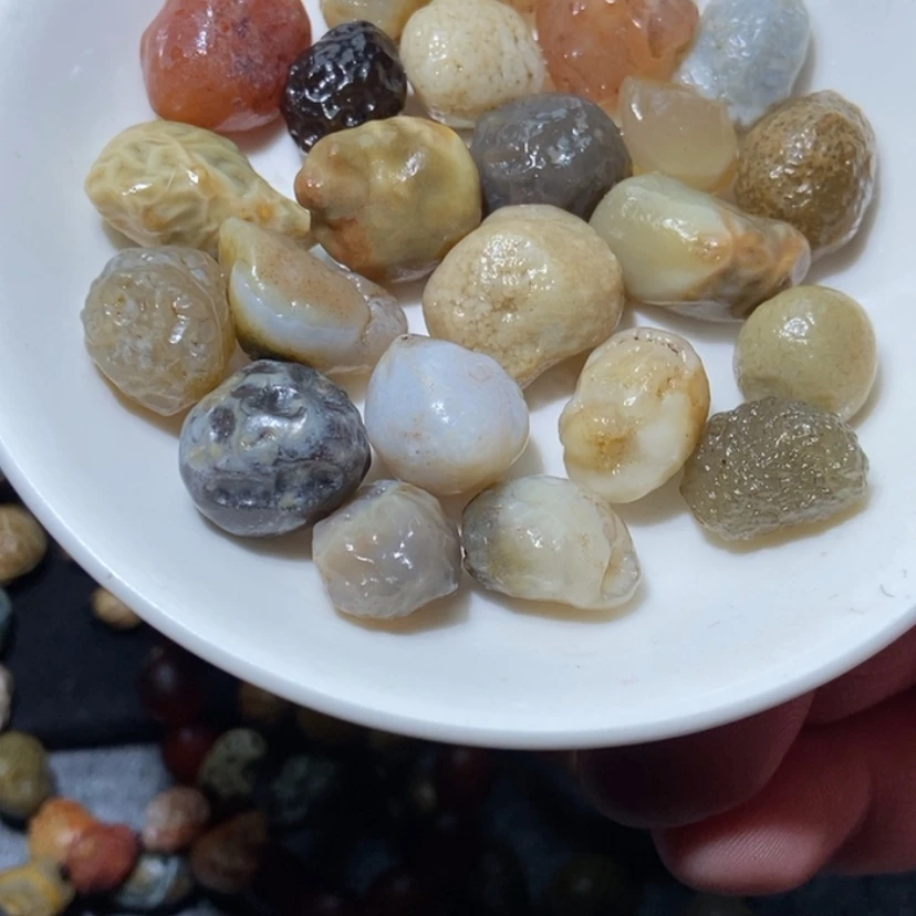 【闪购商品】玛瑙/玉髓颈饰合金玉*