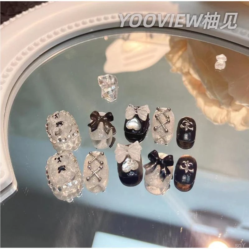 高级感穿戴甲2025新款高级感穿戴甲中长款新款穿戴甲穿戴甲美甲