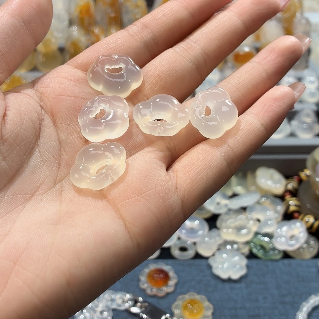 玛瑙/玉髓未镶嵌吊坠(不含链)