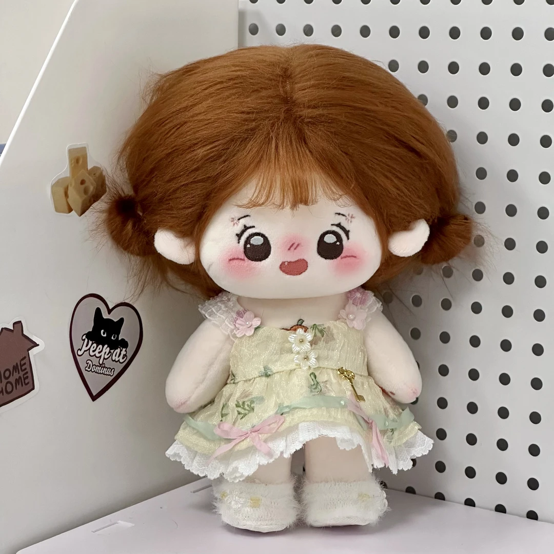 【现货20cm娃衣合集E】20cm棉花娃娃可爱花苞吊带裙娃衣系列合集