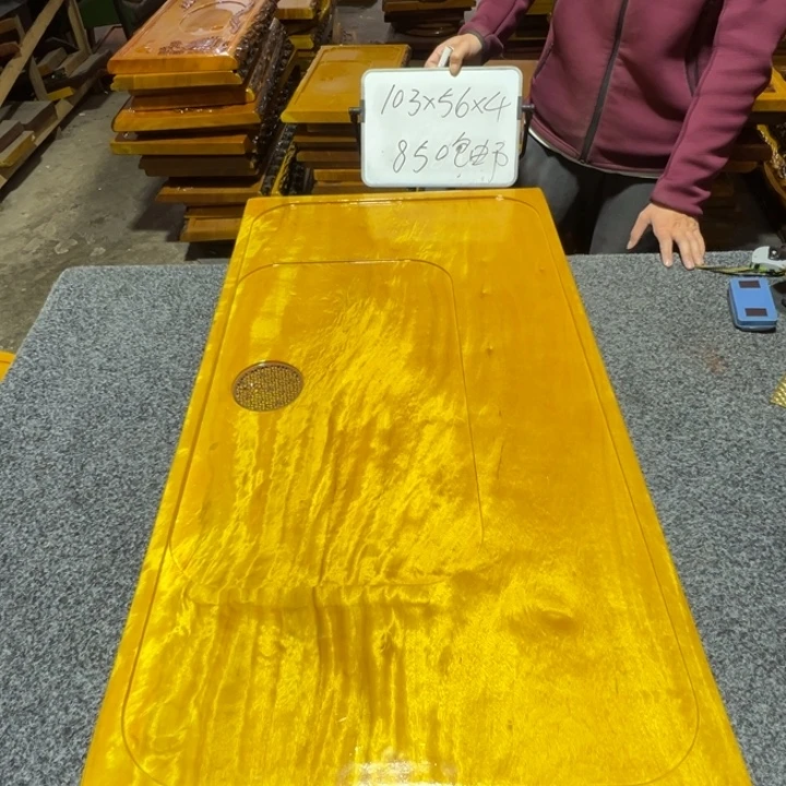 用***6楠木实木家具根雕茶盘