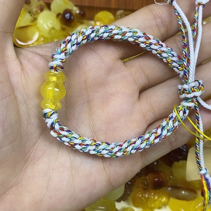 橄榄核吊坠福利糖果手串