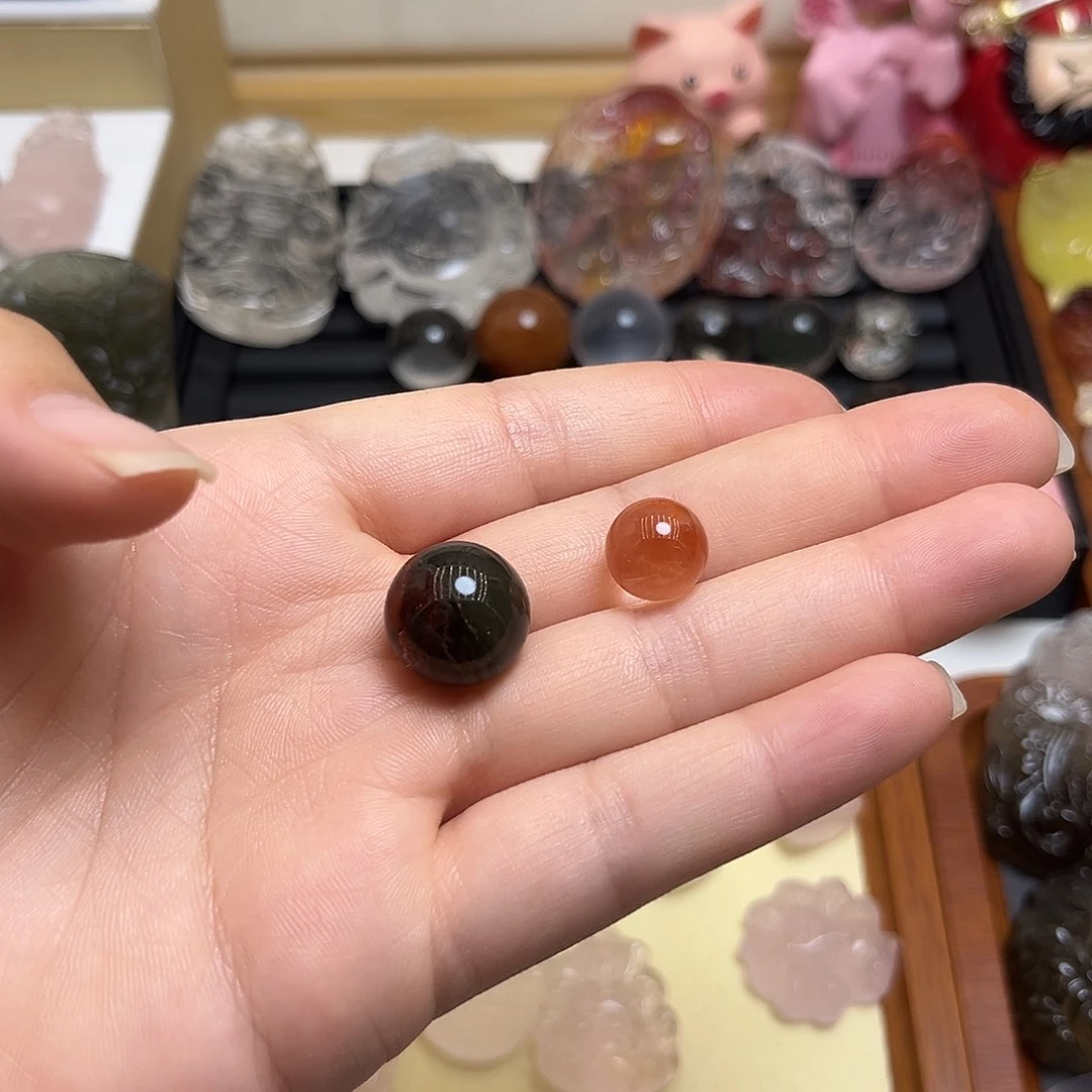 未镶嵌颈饰水晶月*潆两个单珠100