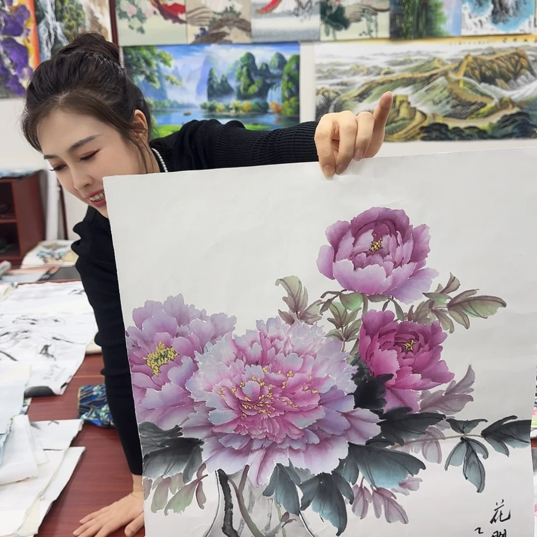 国画国画精品纯手绘