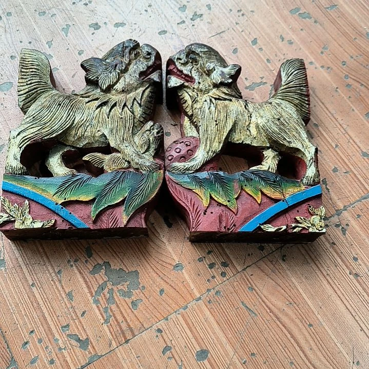 香樟木用****2木雕花板，一物一拍