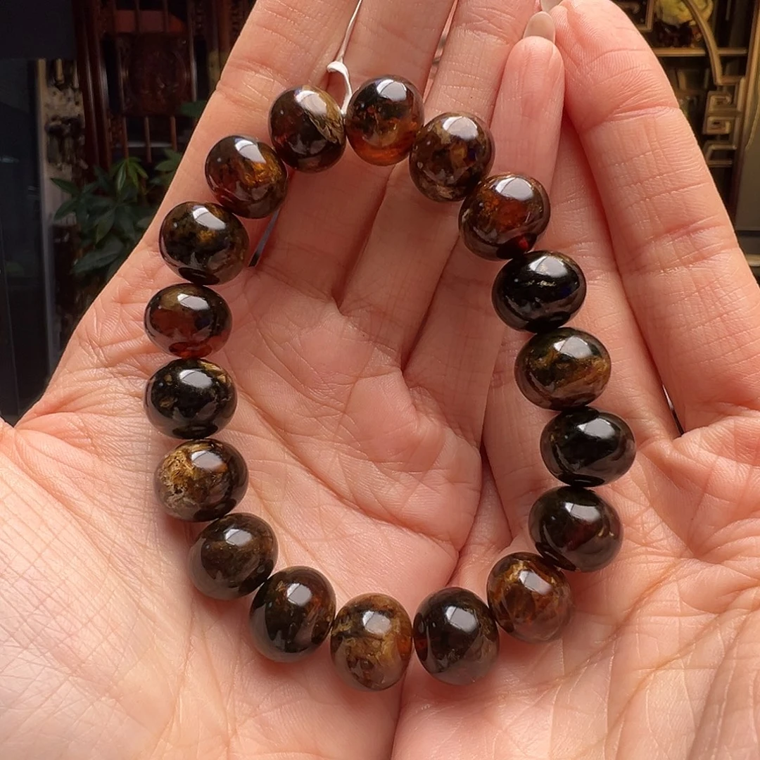 琥珀未镶嵌裸石抚顺琥珀10601十三