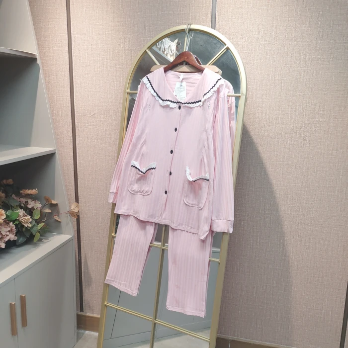 EV54孕妇粉色月子服套装L100-130 XXL150