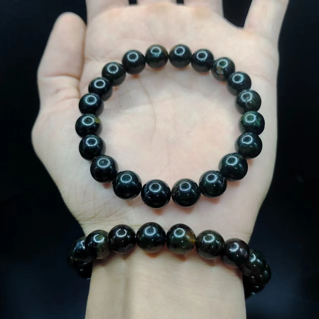 【康康严选】星际蓝翁珀琥珀单圈手串GL【多样性发其一】约9mm+