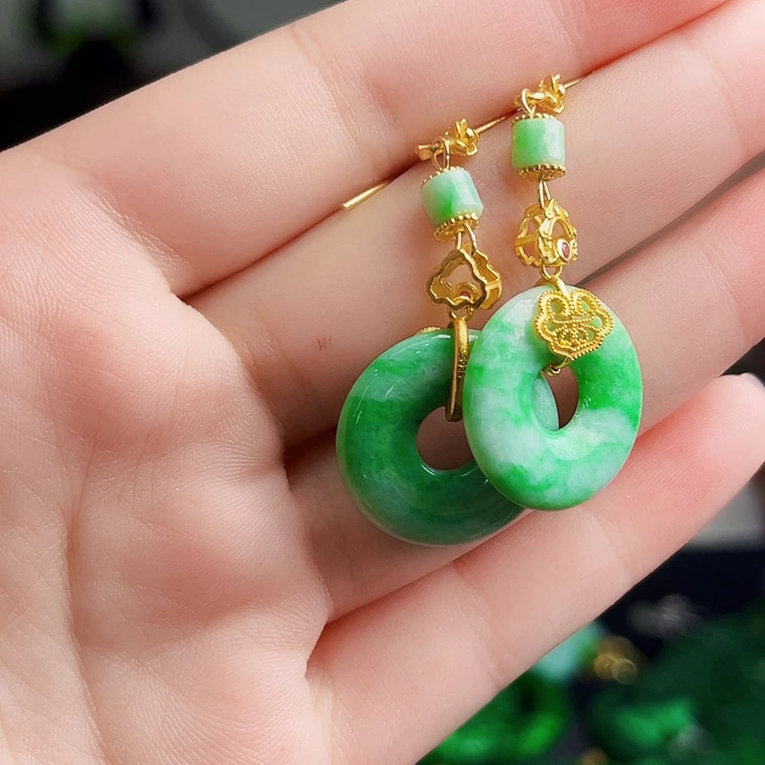 颈饰银S925镶嵌翡翠多样性