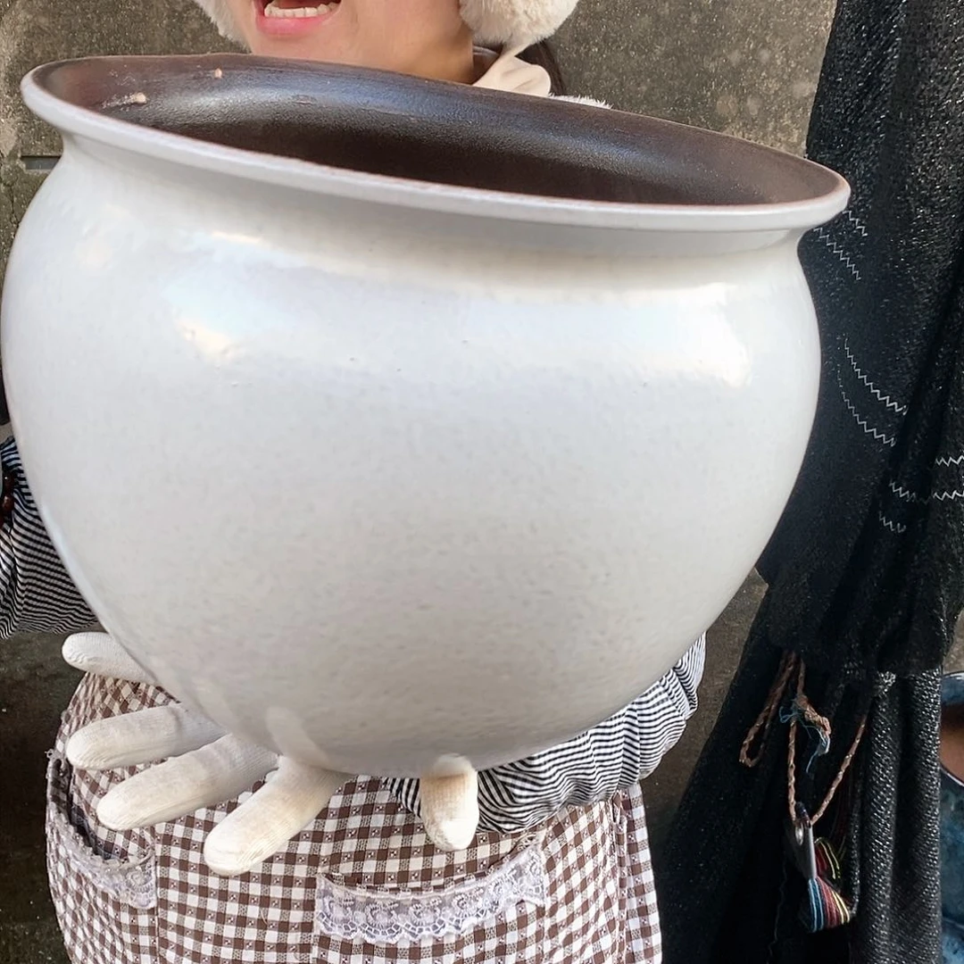 紫砂花盆正品口30高24