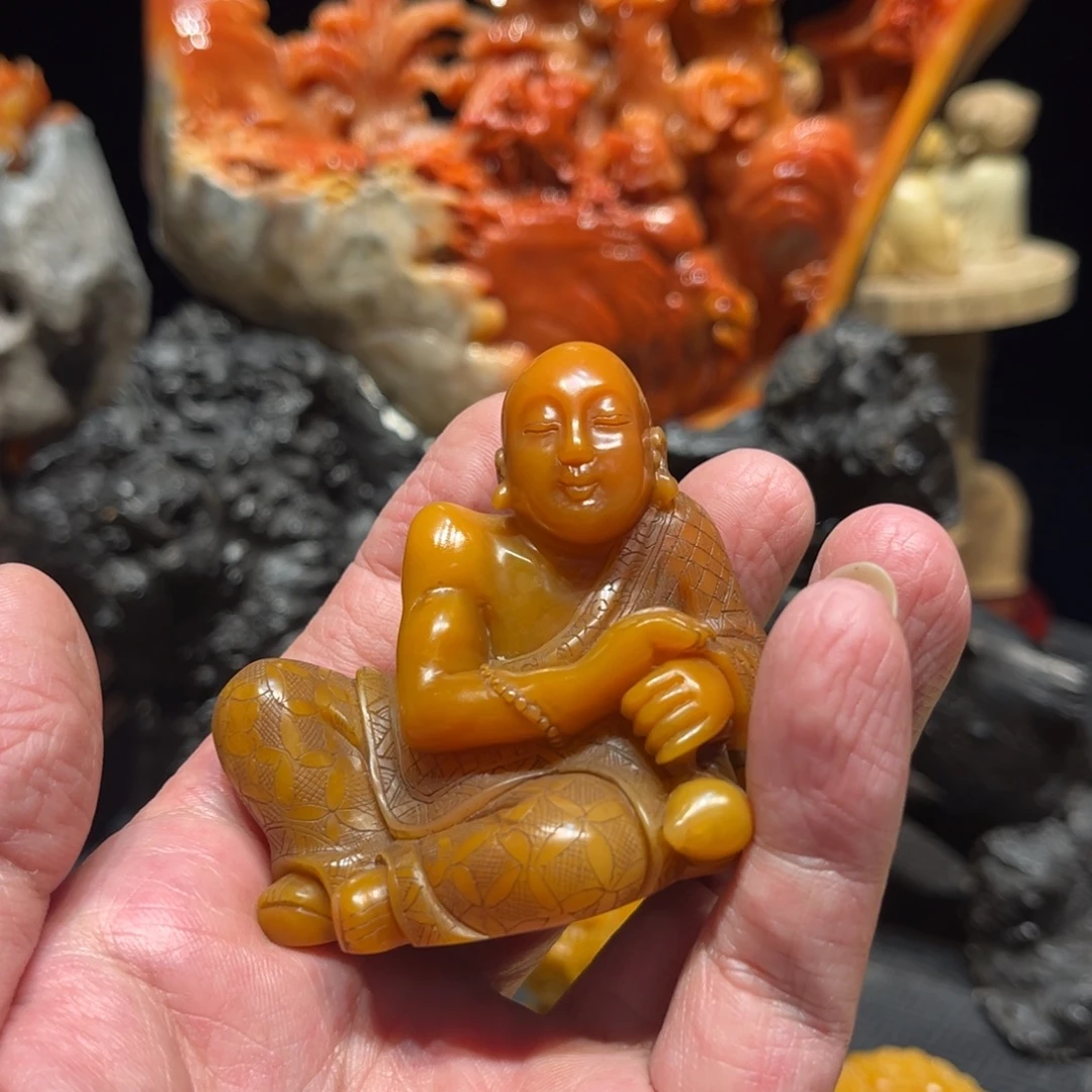 和***祥寿山石寿山石雕刻作品欣赏