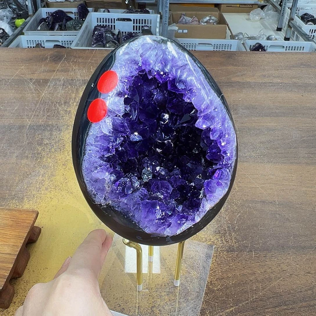 紫晶摆件未镶嵌晶体