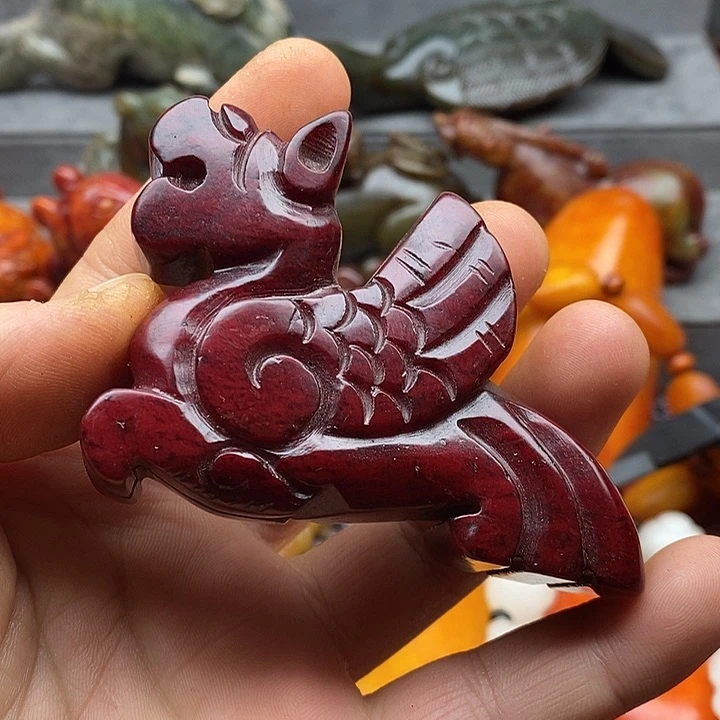 未镶嵌蛇纹石玉颈饰