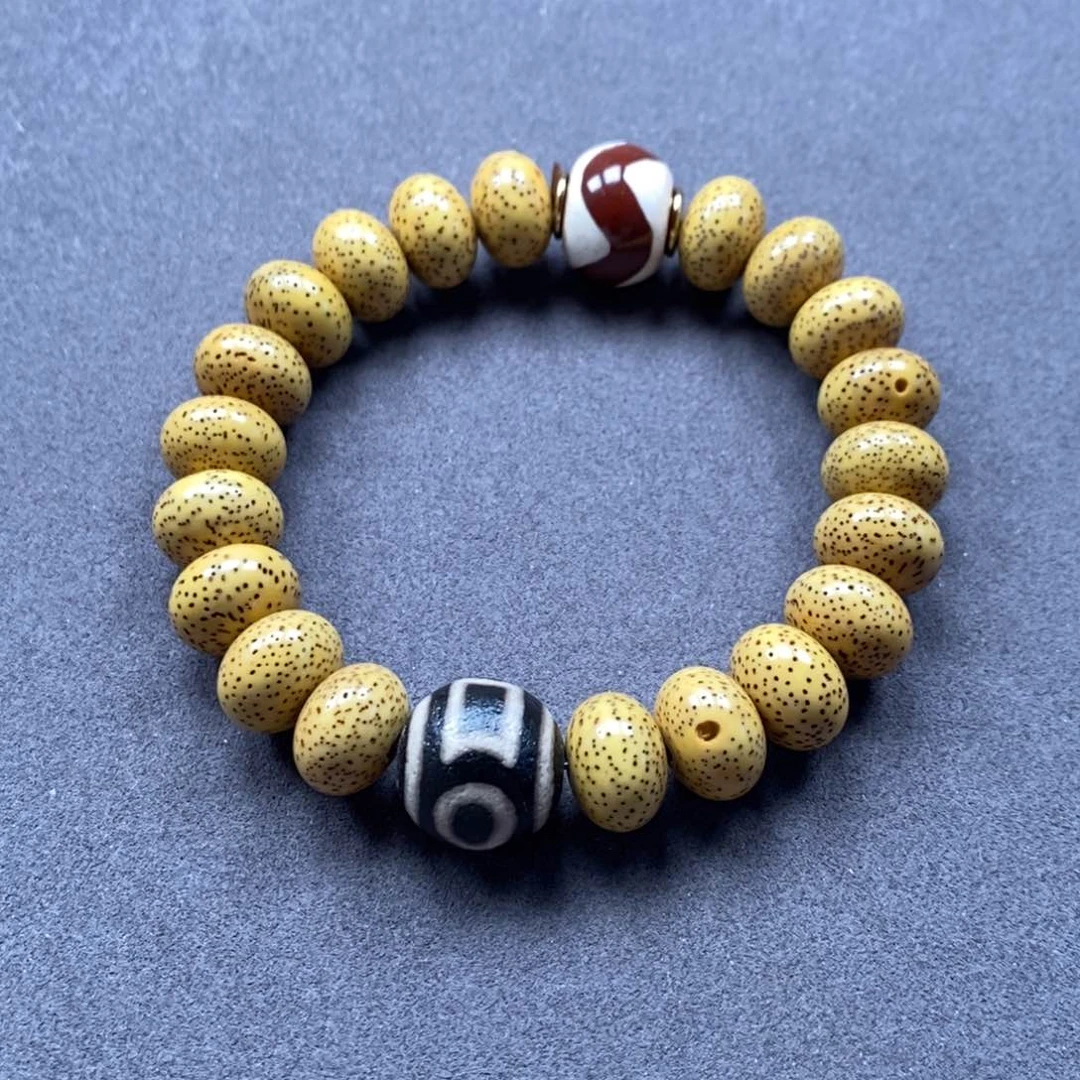 菩提把件未镶嵌星月