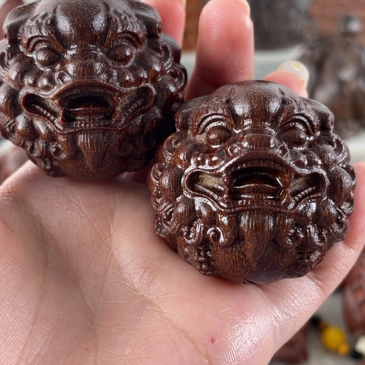 贡木貔貅手球4厘米
