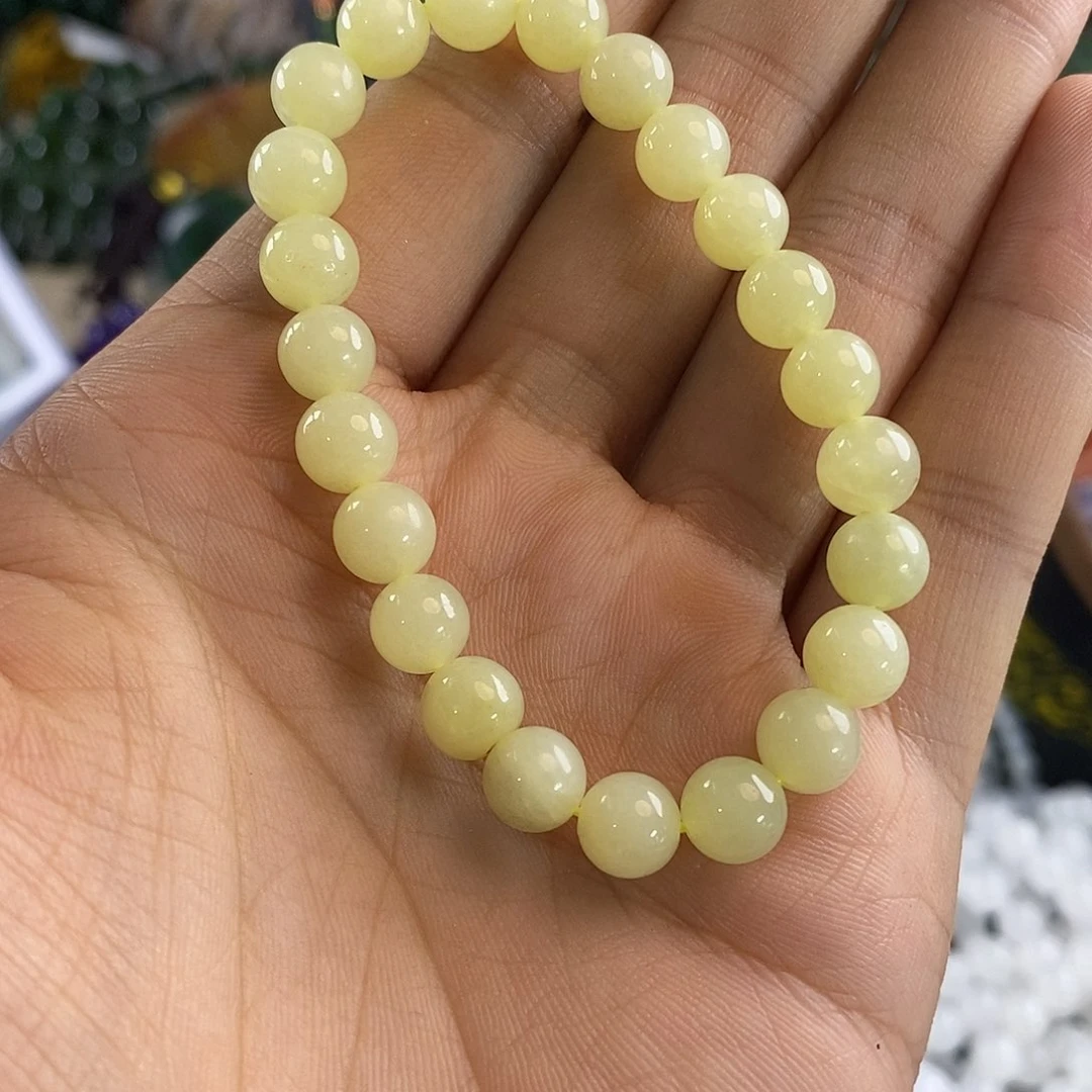 和田玉未镶嵌颈饰黄口8