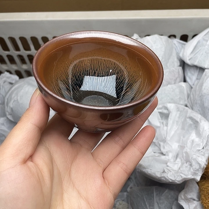 茶盏建窑建盏主人杯