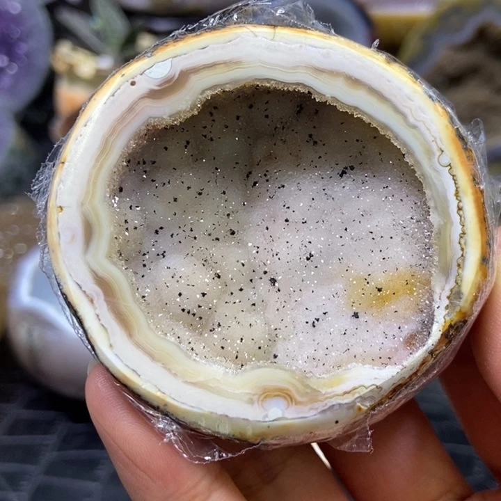 水晶聚宝盆未镶嵌沫*～