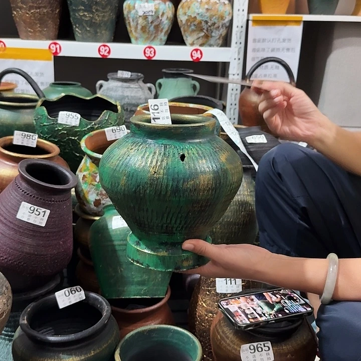 瑕疵金绿灯笼款116高度20口径11