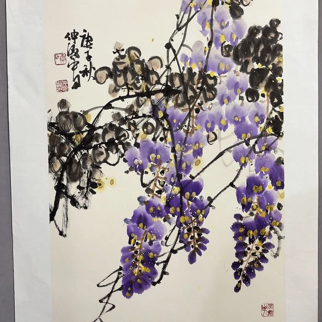 国画亲笔手绘放心去藏