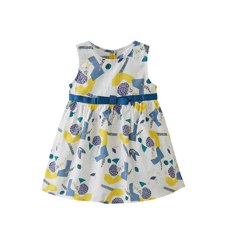 【清仓】中亿孕婴麦咪小宝儿童无袖连衣裙夏季女童衣服薄款夏季