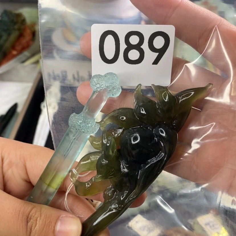 【闪购商品】岫玉发饰未镶嵌❄️****