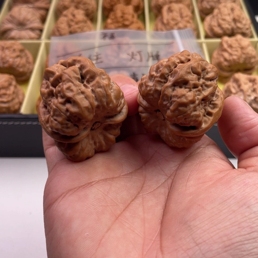把件文玩核桃38蛤蟆0892